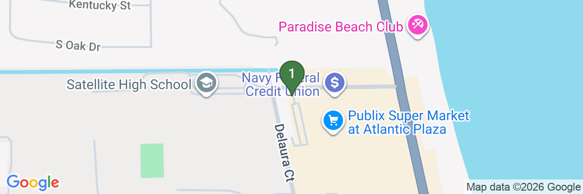 Map showing facility locations