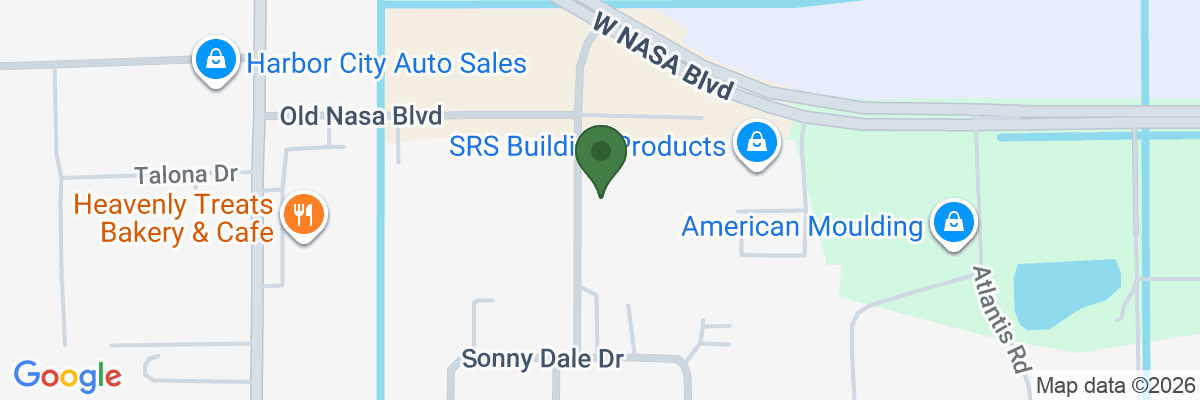 Map showing facility locations