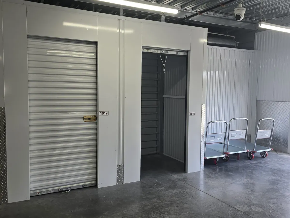 Indoor storage units