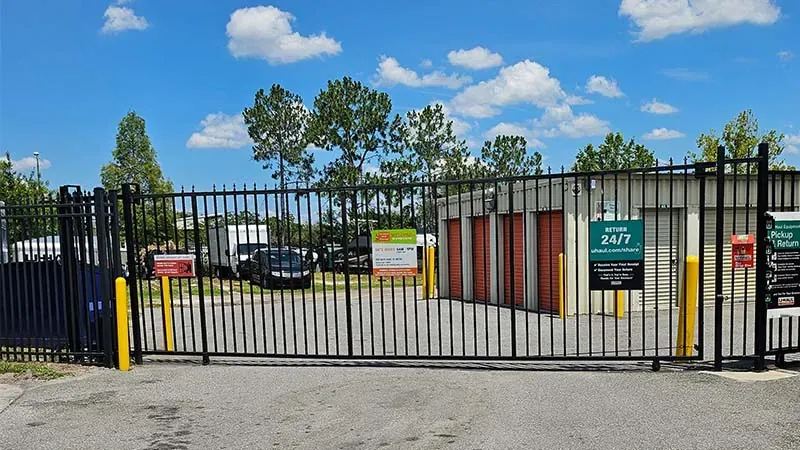 Gated entrance