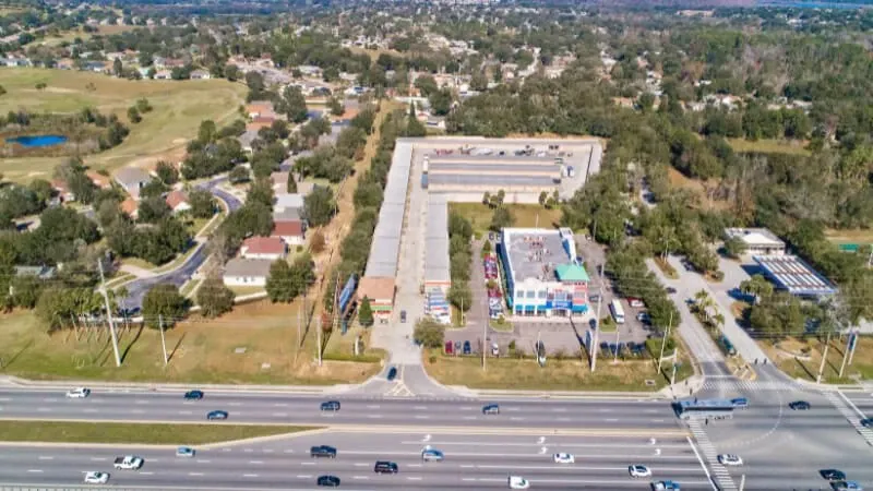 Aerial view of Personal Mini Storage