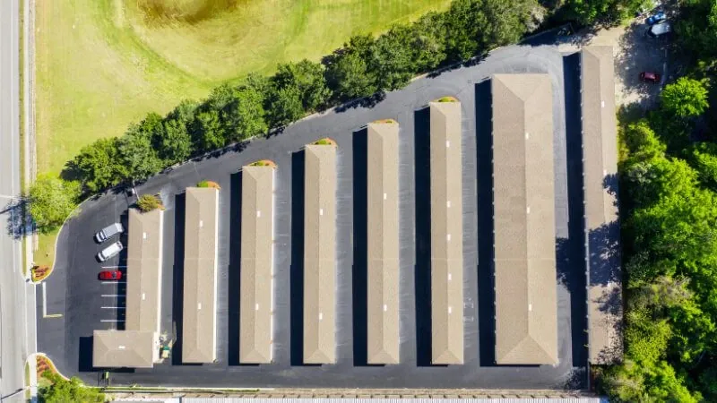 Aerial view of Personal Mini Storage