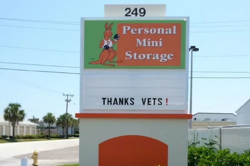 Personal Mini Storage - Satellite Beach storage facility exterior view