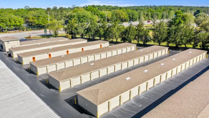 Aerial view of Personal Mini Storage