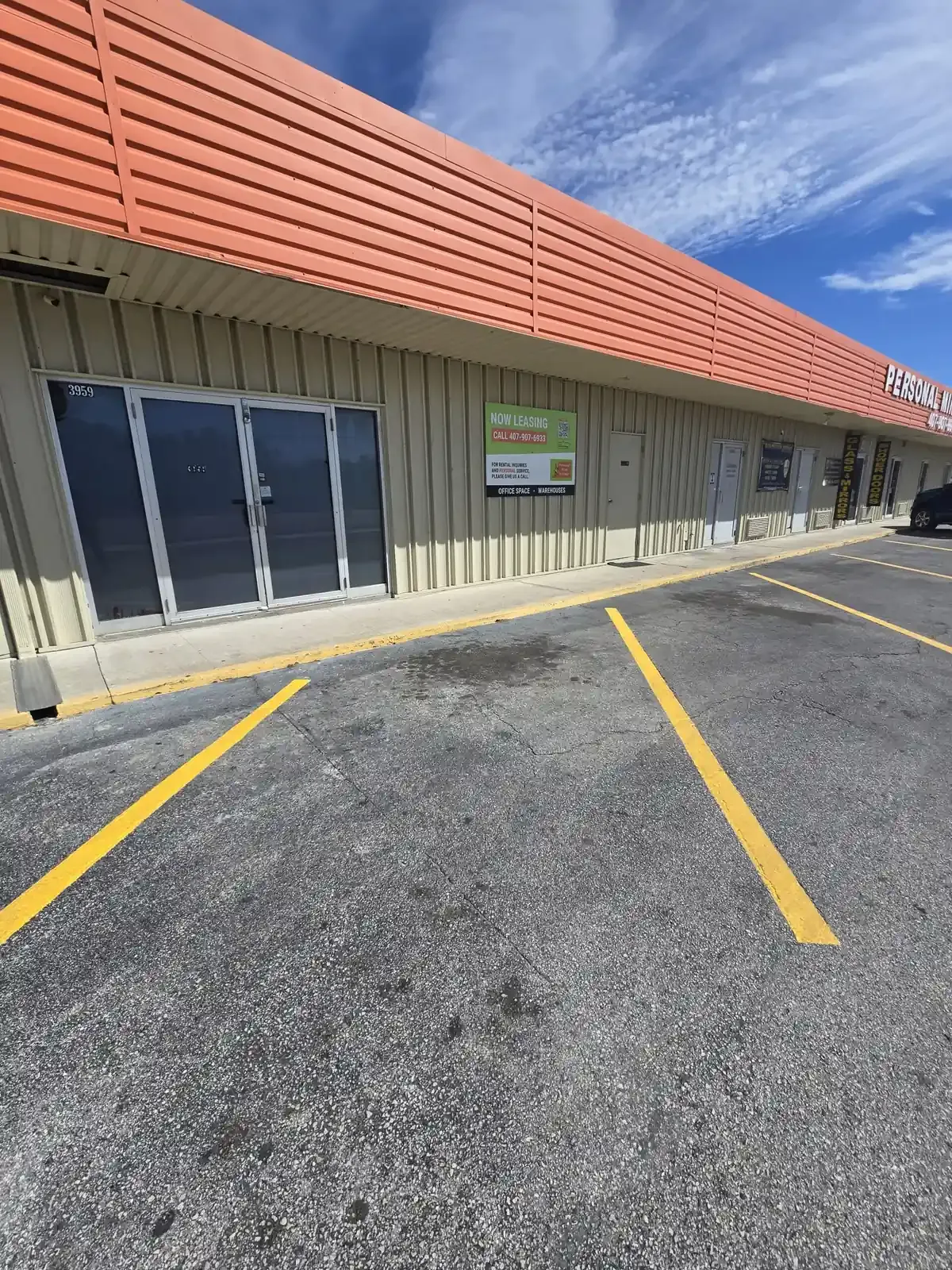 Forsyth Storage entrance
